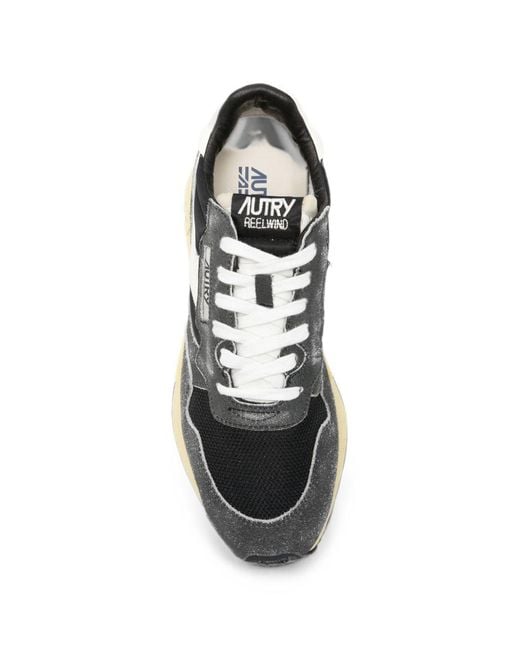 Autry White Reelwind Low Sneakers for men