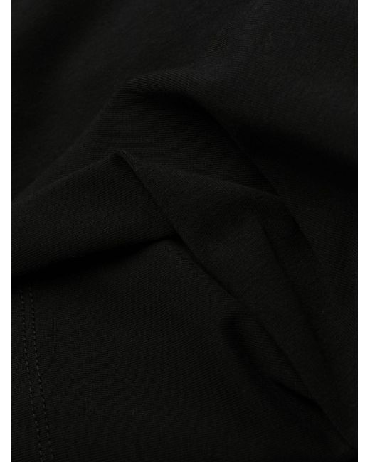 DIESEL Black D-angiel Cut-out T-shirt Minidress
