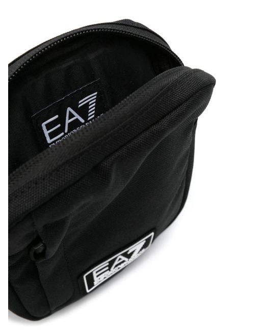 EA7 Logo Crossbody Bag in Black for Men Lyst