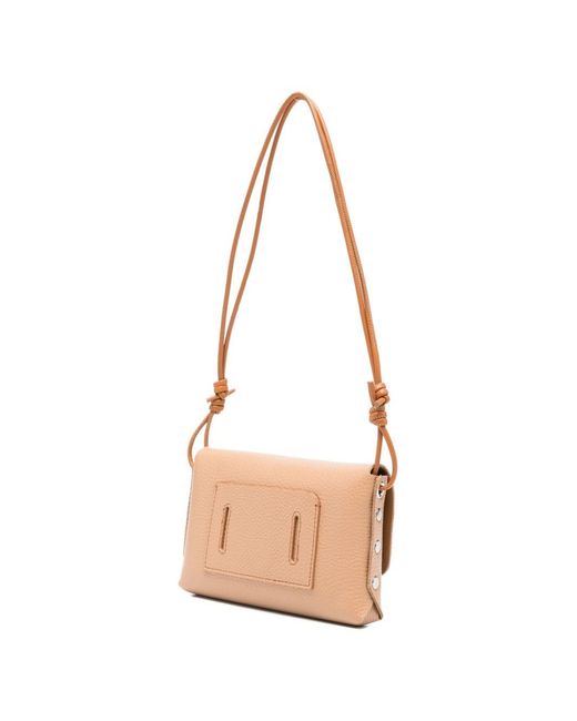 Zanellato Natural Lettera Daily Leather Clutch