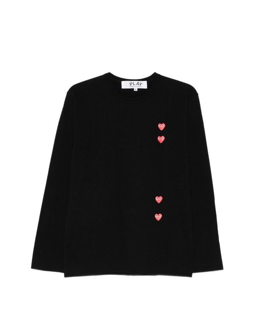 Comme des Garçons Black Cotton T-Shirt