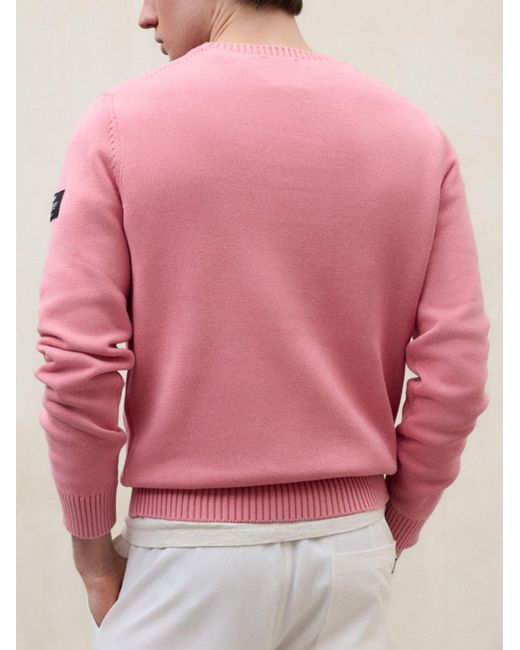 Ecoalf Pink Tail Sweater for men