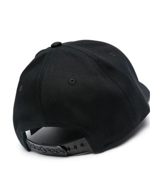 Palm Angels Black Logo Cap for men