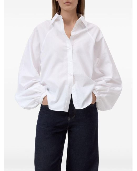 Closed White Organic Cotton Shirt