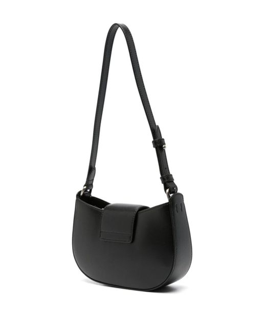 Hogan Black H-Bag Leather Shoulder Bag