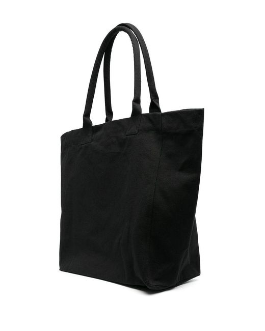 Isabel Marant Black Tote Bag With Print
