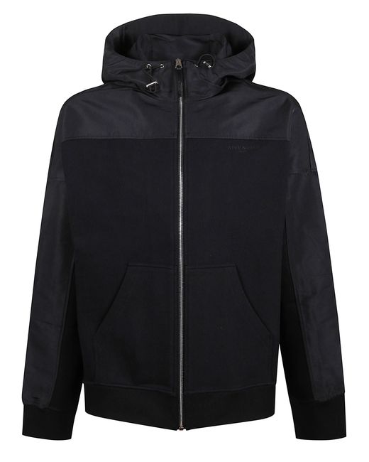 Givenchy Blue Windbreaker With Logo for men