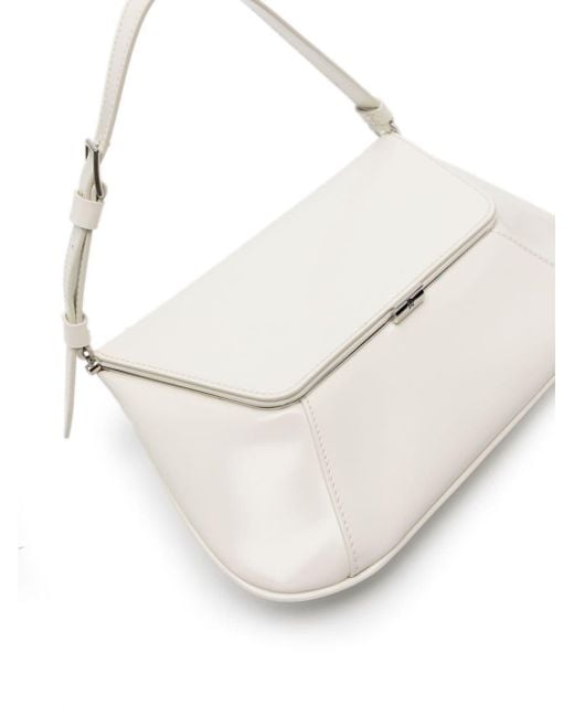 AMINA MUADDI White Ami Leather Shoulder Bag