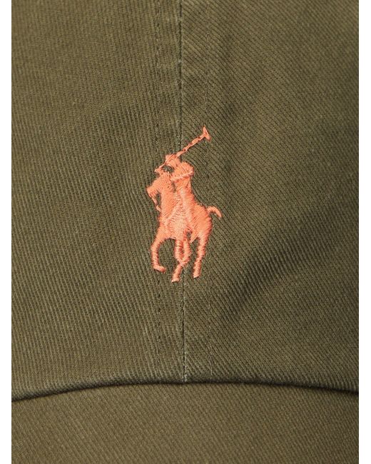 Polo Ralph Lauren Green Chino Hat for men