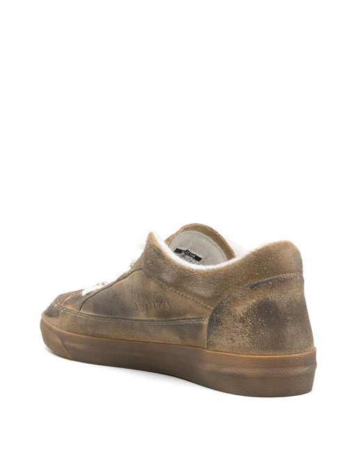 Santha Brown Lovecut Sneaker for men