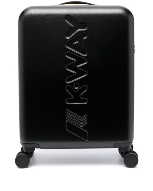 K-Way Black Trolley With Logo for men