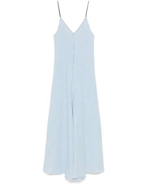 Abito Midi di Forte Forte in Blue