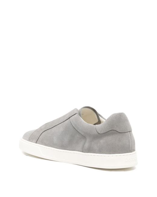 Doucal's White Suede Sneakers for men