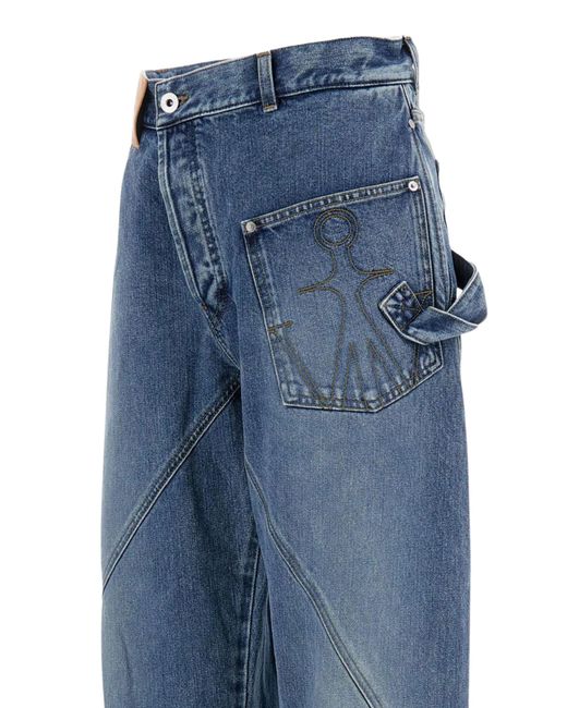 J.W. Anderson Blue Jeans for men