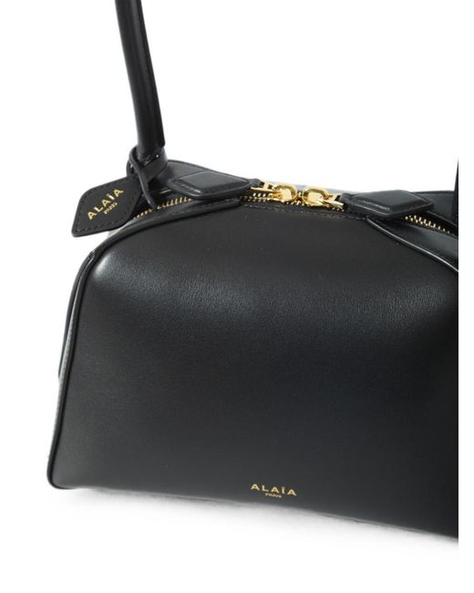 Alaïa Black Le Bouledogue Small Leather Shoulder Bag