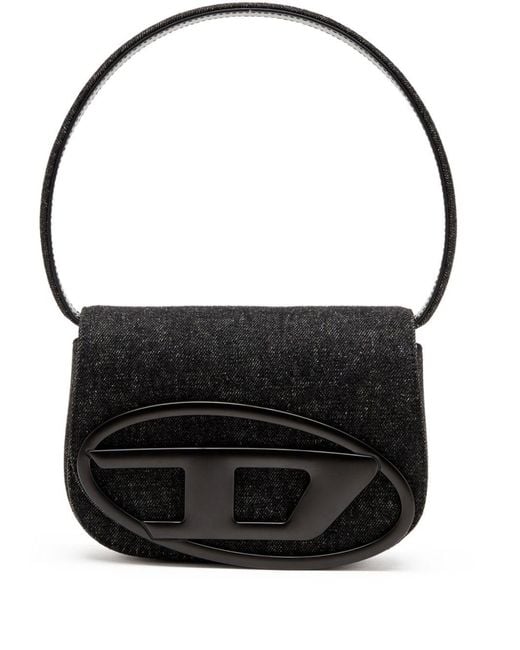 DIESEL Black 1Dr Denim Shoulder Bag