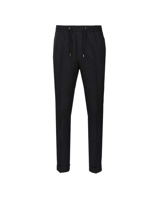Paul Smith Black Drawcord Pants for men