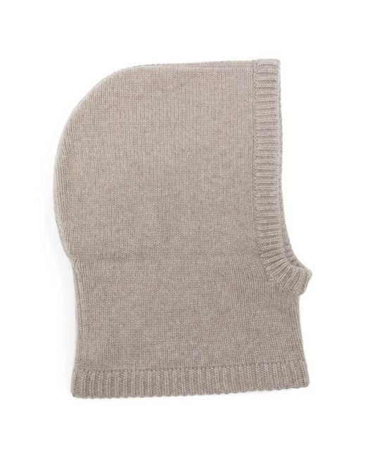 Balaclava di Soft Goat in Gray