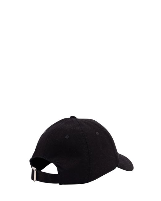 Givenchy Black Logo Cotton Baseball Cap for men