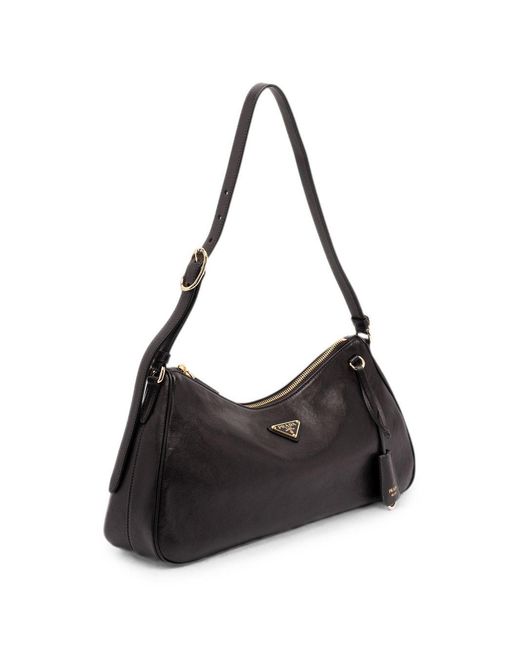 Borsa A Spalla Grande di Prada in Black