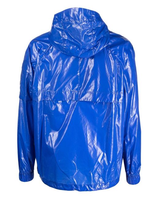 K-Way Blue Claudel Light Glass Ripstop Jacket for men