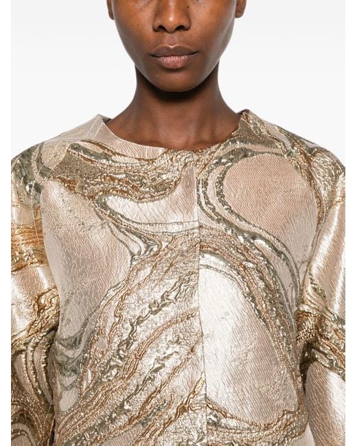 Susanne Bommer Natural Flower Crewneck Jacket