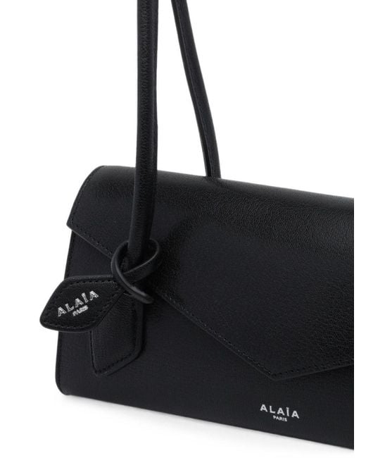 Alaïa Black Le Teckel Small Leather Shoulder Bag