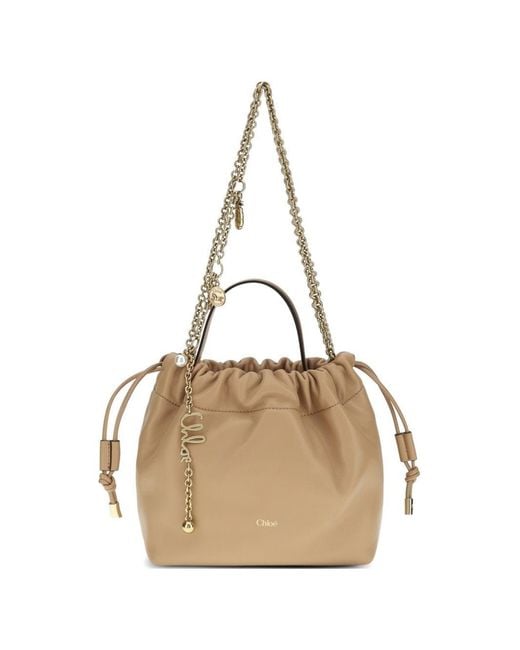 Clutch di Chloé in Natural