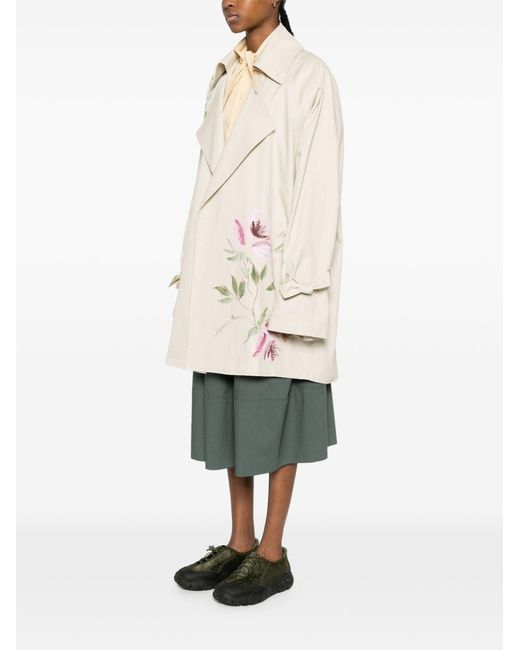 Cappotto Caban di Bye in White