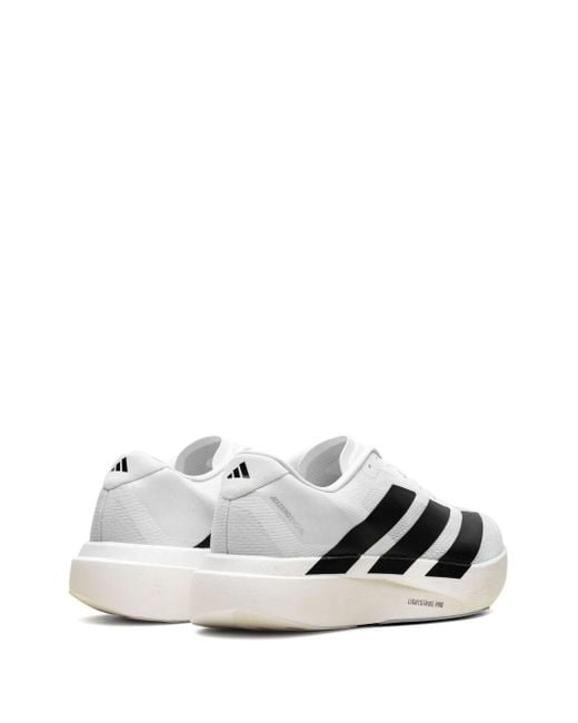 Adidas White Adizero Evo Sl Sneakers for men