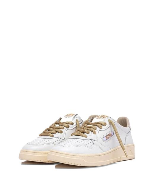 Autry White Sneaker Medalist Aulw Sw01