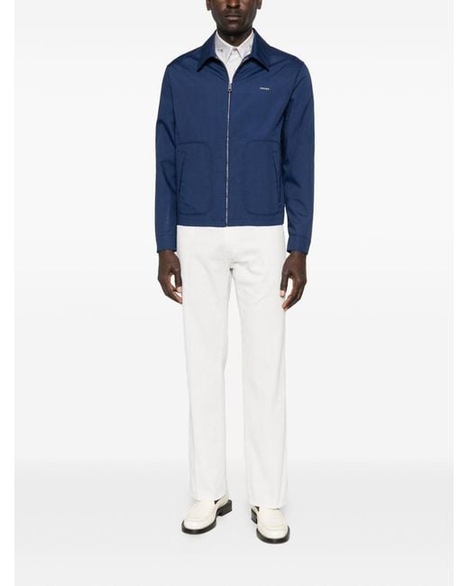 Prada White Denim Cotton Jeans for men