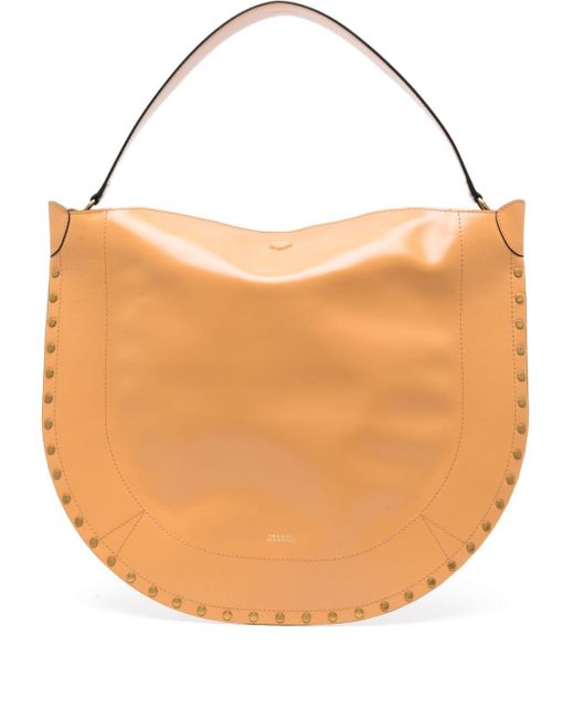 Isabel Marant Multicolor Oskan Soft Leather Hobo Bag