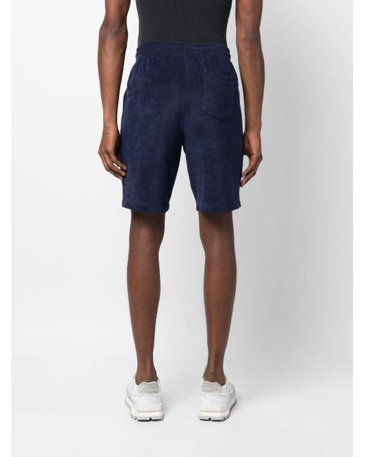 Polo Ralph Lauren Blue Bermuda Shorts With Logo for men