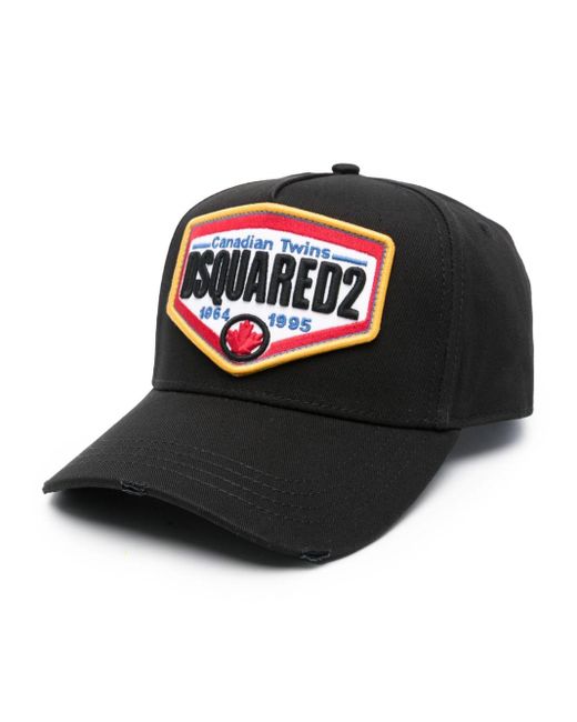 DSquared² Black Caps & Hats for men