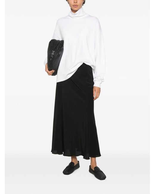 The Row White Kelta Cotton Sweater
