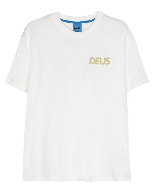 DEUS White Logo T-shirt for men