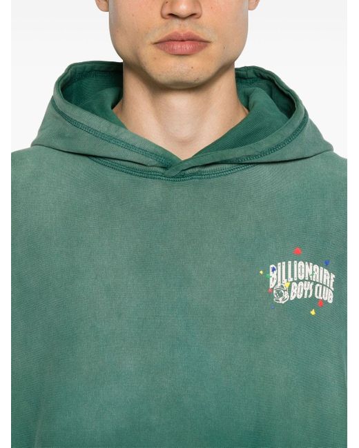BBCICECREAM Green Logo Oversized Hoodie for men
