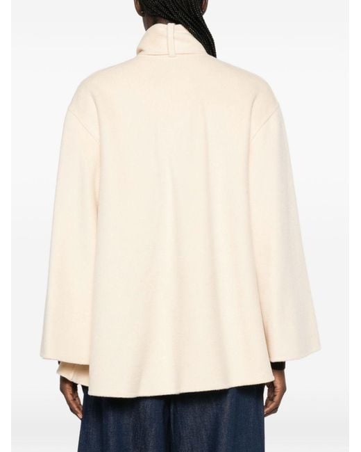 Zimmermann Natural Valiant Wool Blend Coat
