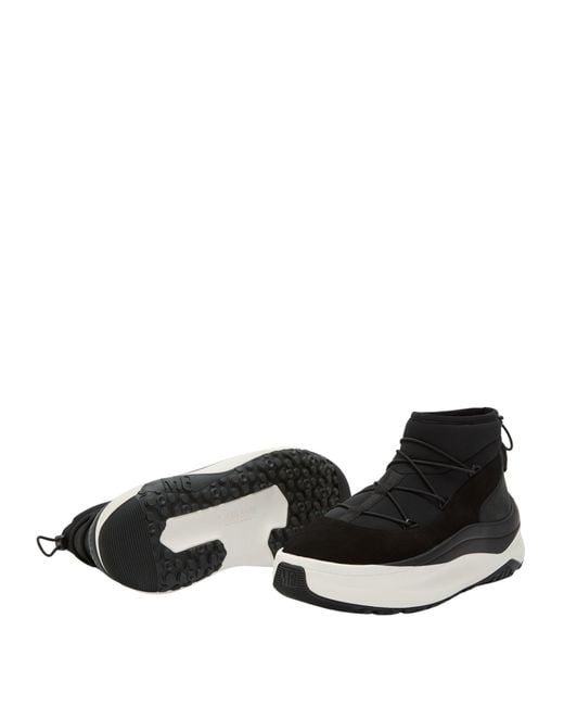 Moon Boot White Sneaker With Zip Closure for men