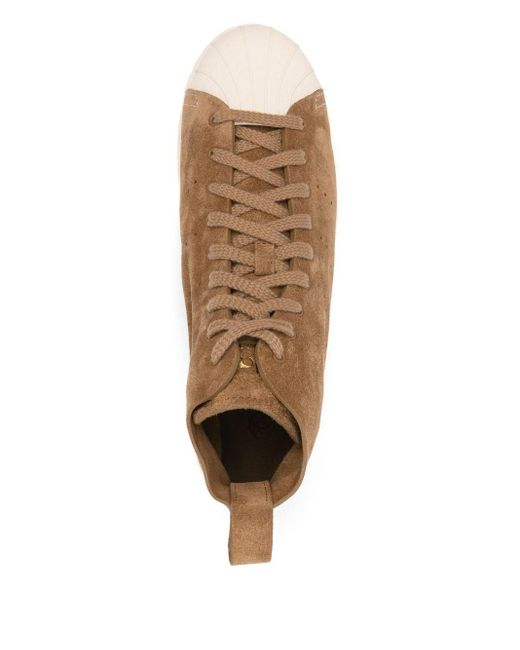 Adidas by Wales Bonner Brown Superstar Hi Sneakers for men