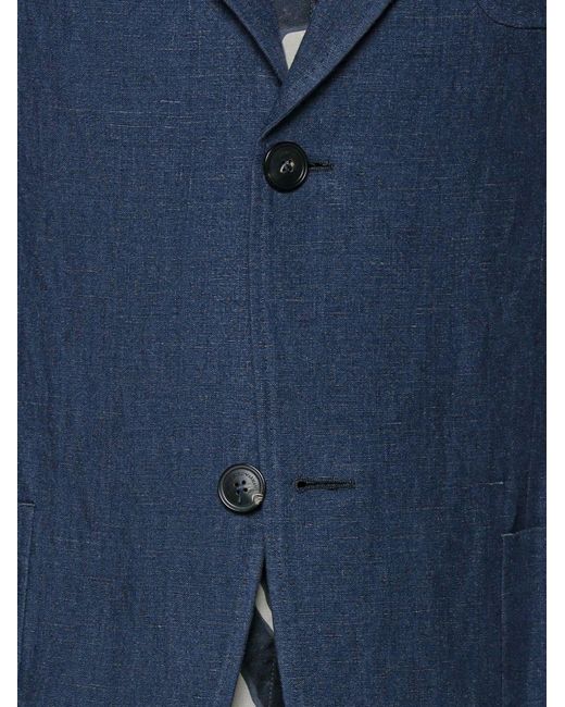 Emporio Armani Blue Line Single-Breasted Jacket for men