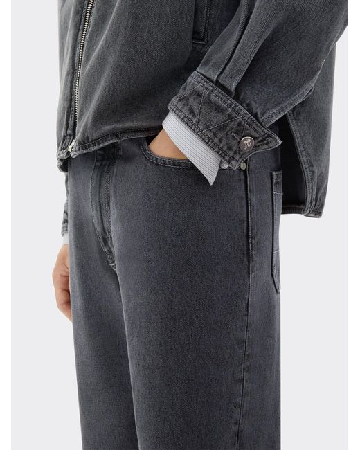 Ferrari Blue Cotton Jeans for men