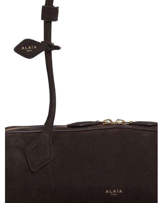 Alaïa Black Le Teckel Medium Leather Shoulder Bag