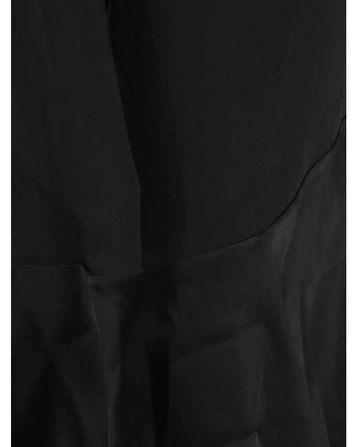 LES FILLES D'EVA Black Short Sweetheart Neckline Dress