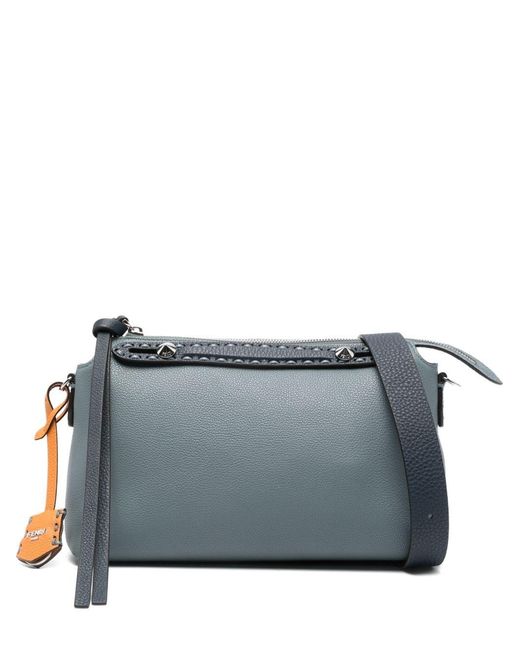 Fendi Gray By The Way Medium Leather Handbag