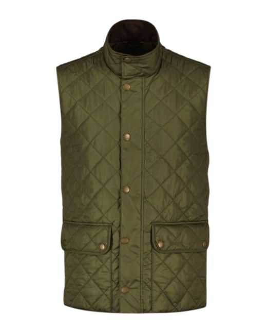 Barbour Green Lowerdale Quilted Vest for men