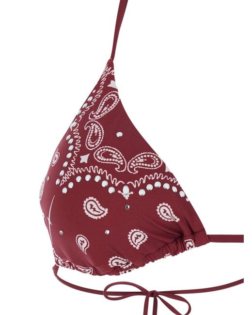 VENUJA White Triangle Bikini Set