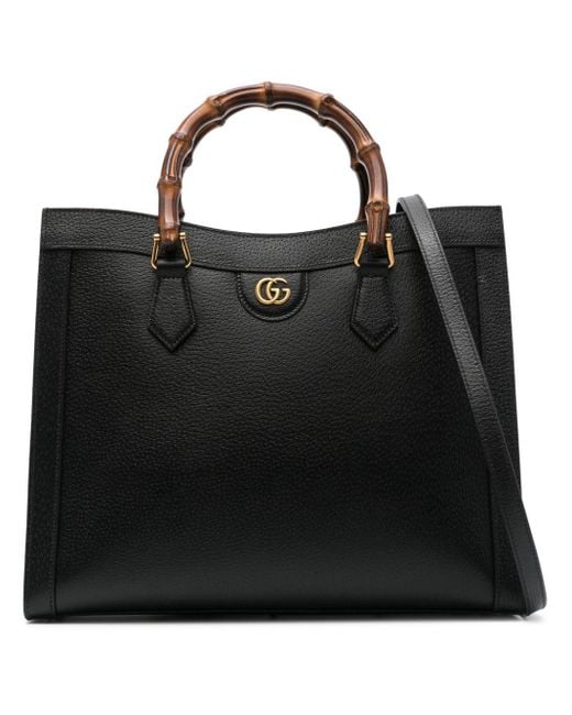 Gucci Black Diana Medium Handbag