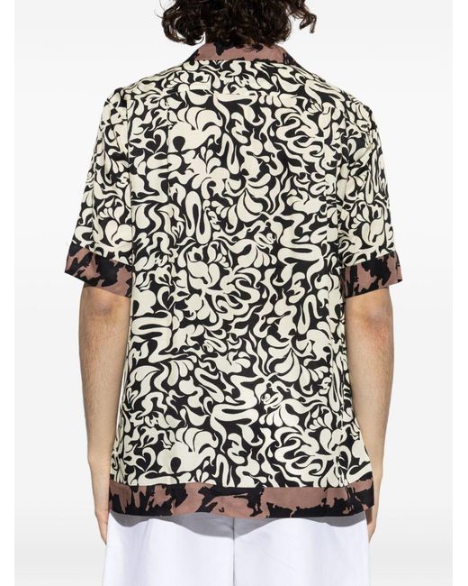 Dries Van Noten Black Carltone Shirt for men